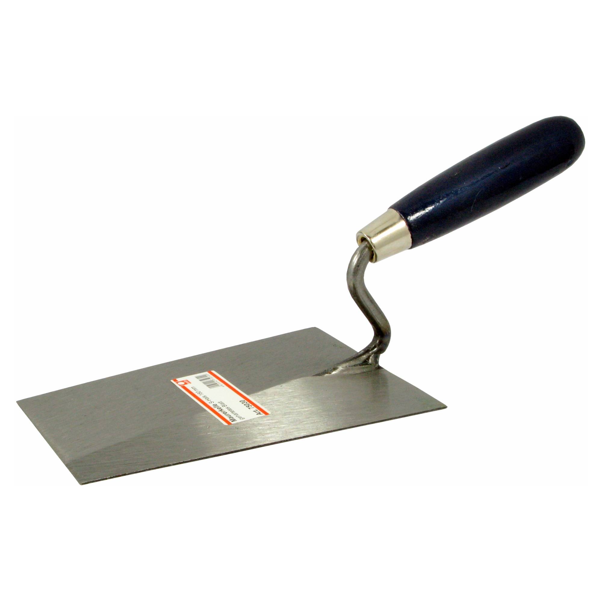 Maurerkelle 160 mm, S-Hals, poliert