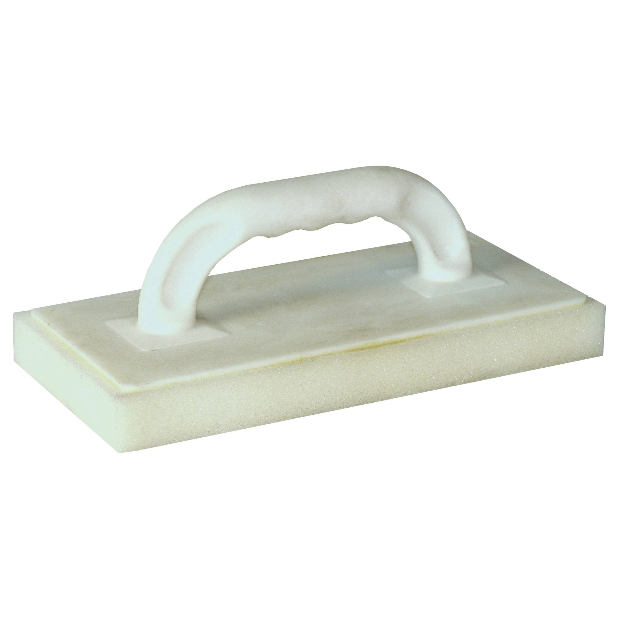 Reibebrett / Kaltschaumbelag 280 x 140 x 18 mm, feinporig, weiss