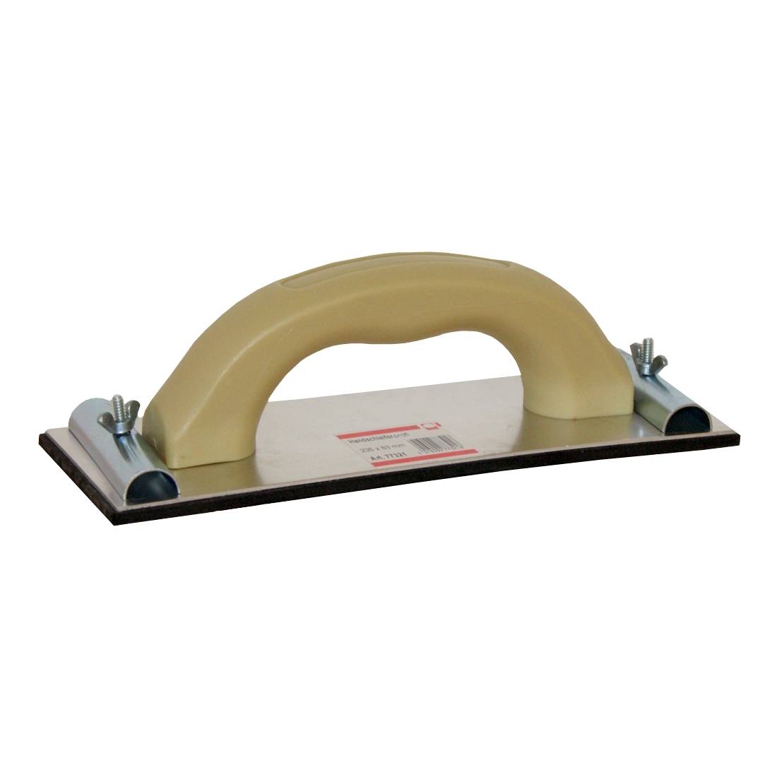Handschleifer 240 x 80 mm, Alu, Flügelschraubenhalterung