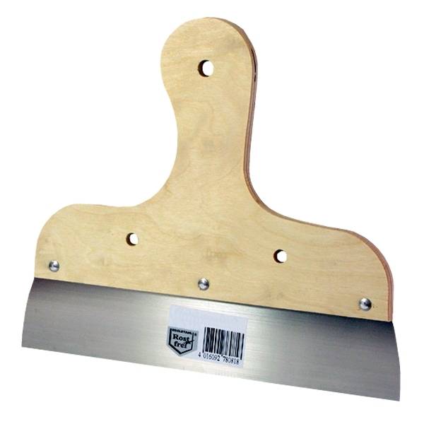 Flächenspachtel 250 mm, rostfrei, Holzheft