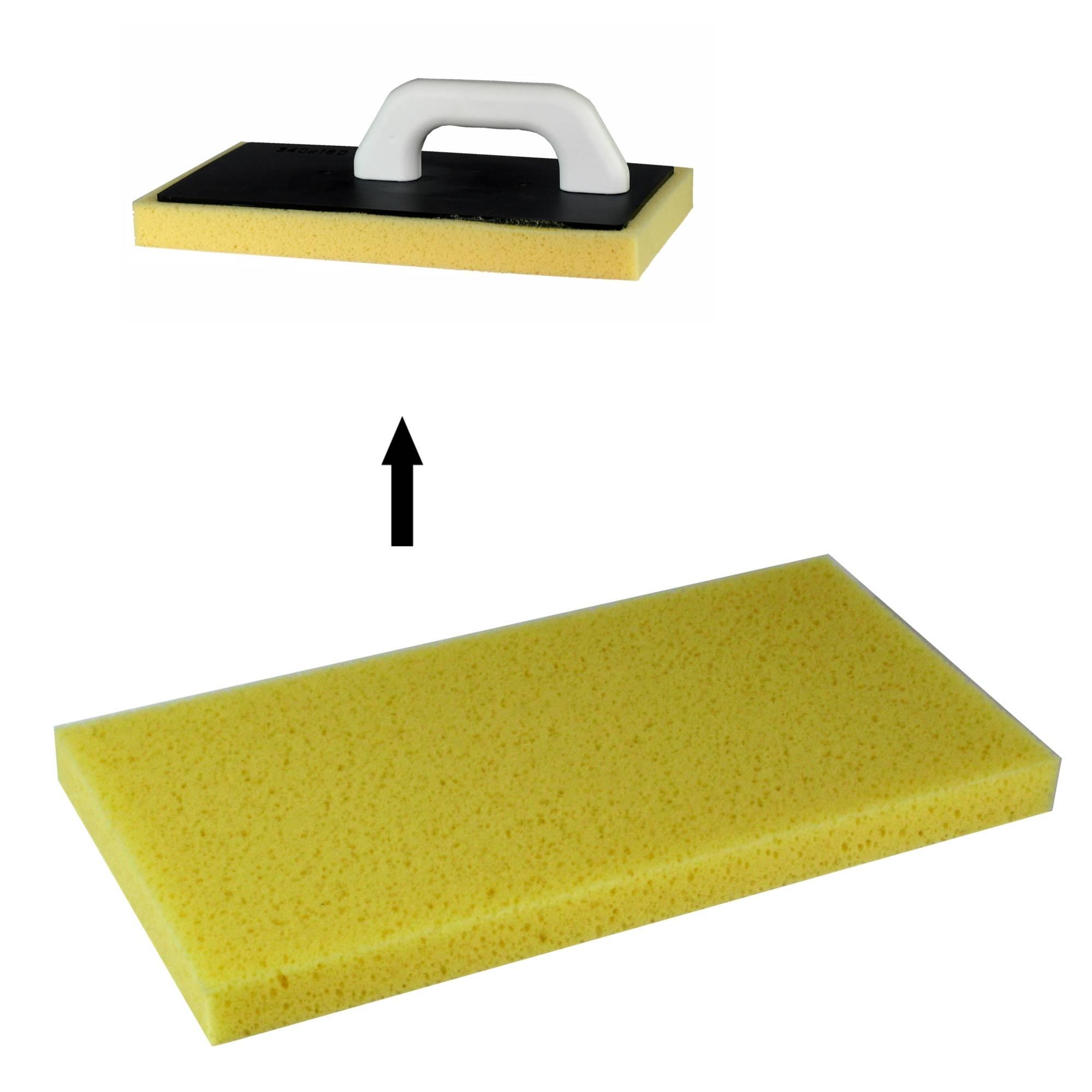 Hydro-Schwammbelag 280 x 140 x 30 mm, ungerastert