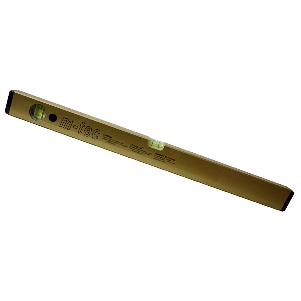 Alu-Wasserwaage 600 mm 'm-tec-Profi' gold