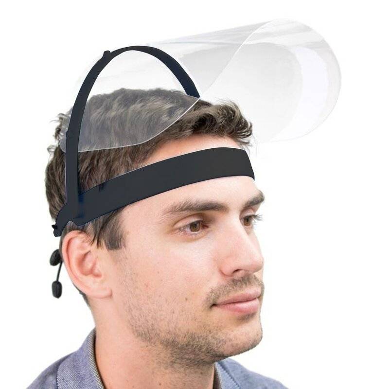 Gesicht Schutzvisier wechselbares Klappvisier Augenschutz Schutzmaske Gesichtschutz + 3 Wechselvisiere