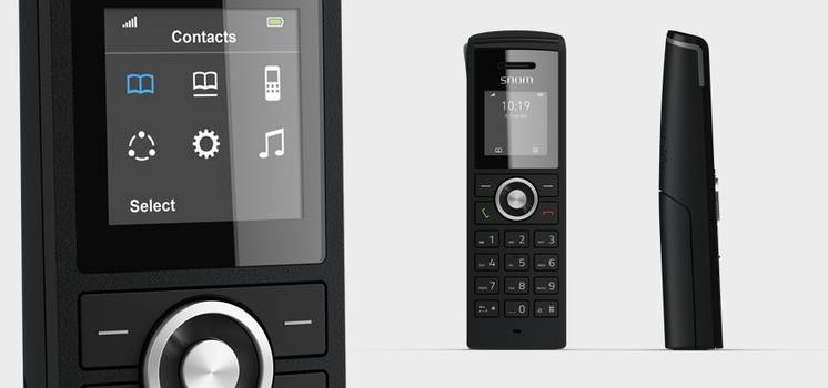 SNOM M25 DECT Mobilteil Schwarz