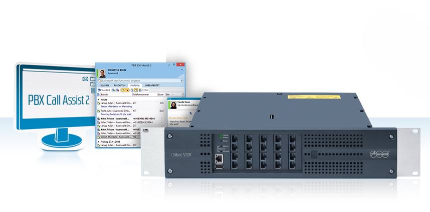 Auerswald COMpact 5200R - IP-PBX - 2U - in Rack montierbar