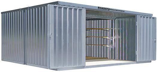 Materialcontainer 2-er KOMBI MC 1500