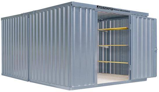 Materialcontainer 2-er KOMBI MC 1300