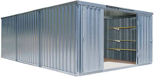 Materialcontainer 3-er KOMBI MC 1400