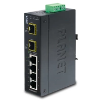 PLANET IGS-620TF - Switch - unmanaged - 4 x 10/100/1000 + 2 x Gigabit SFP PLANET IGS-620TF - Switch - unmanaged - 4 x 10/100/1000 + 2 x Gigabit SFP