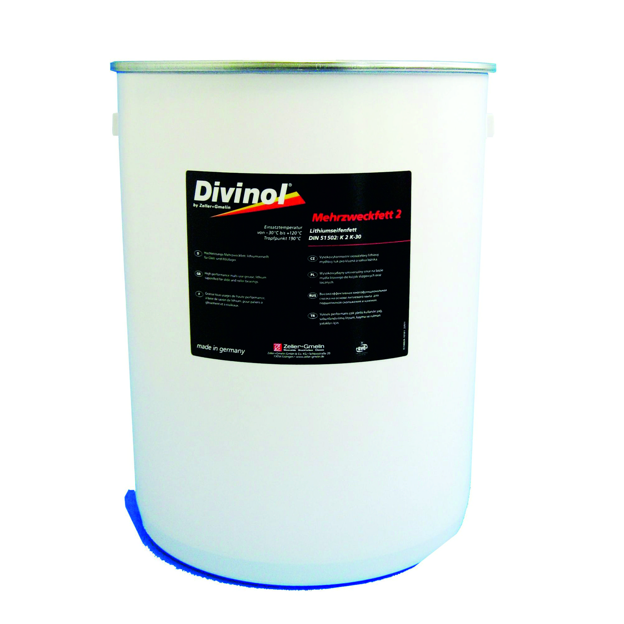 Maschinen-Mehrzweckfett-2 'Divinol' 15 kg Eimer