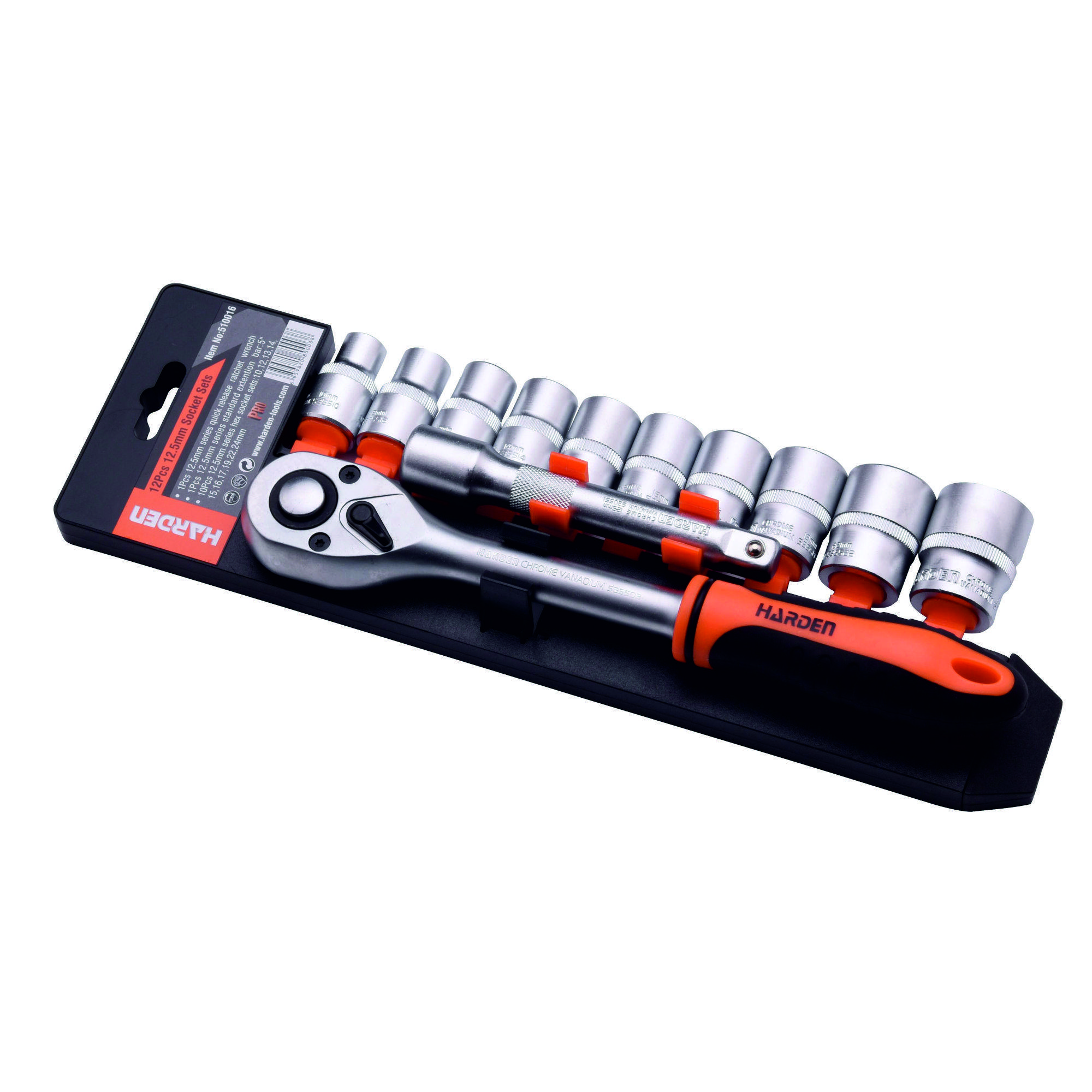 Umschaltknarre 1/4'', 13-teiliges Set