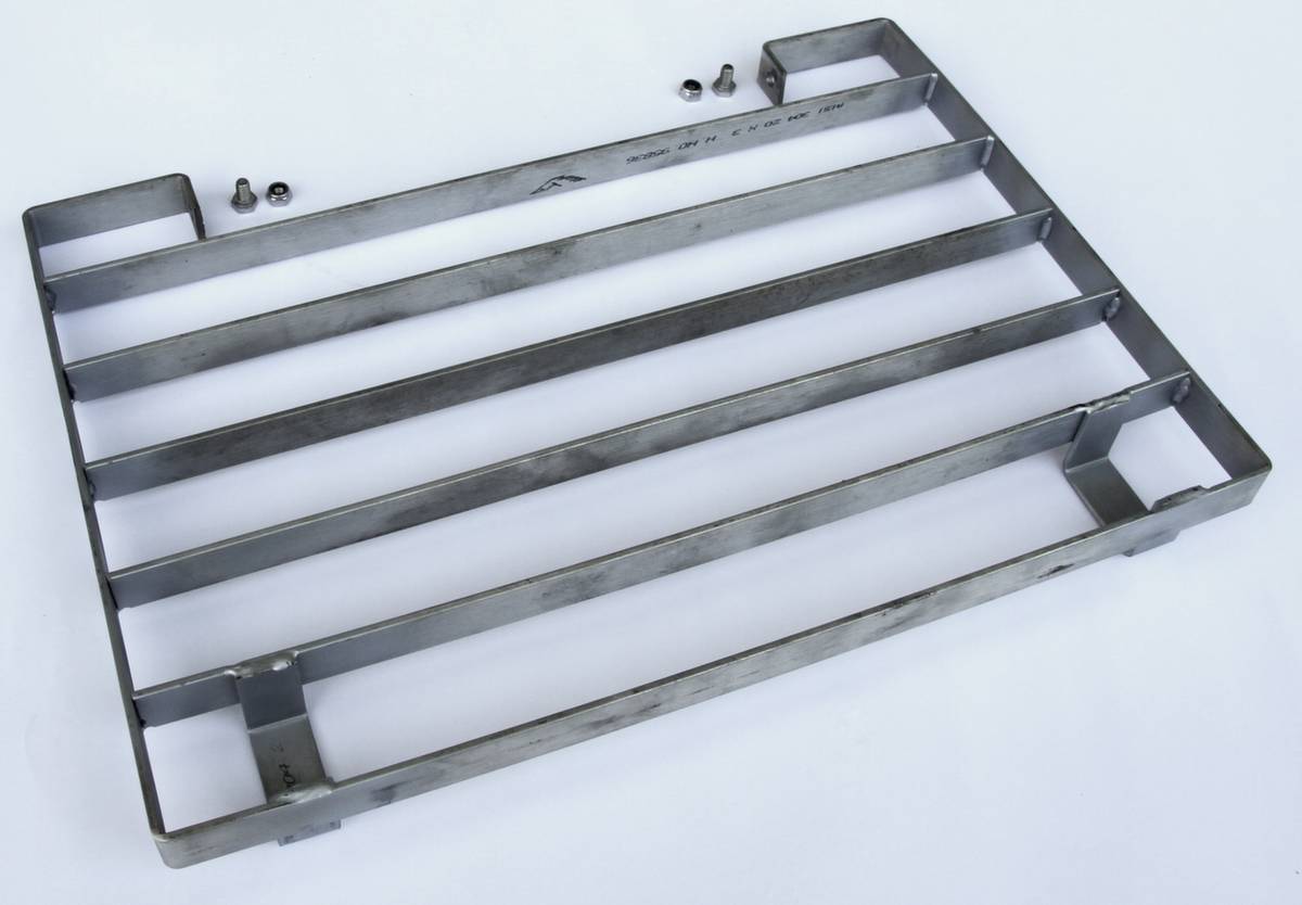 Abstreifrost,f. Schuhputzmaschine,HxLxB 40x280x400mm