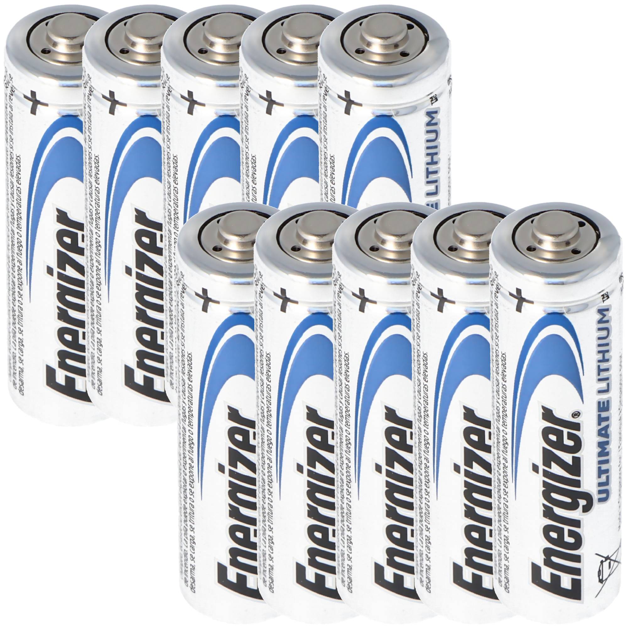 Energizer Ultimate Lithium Batterie 10er Box Energizer AA Batterie 1,5 Volt Batterie Energizer Ultimate Lithium AA 3100m