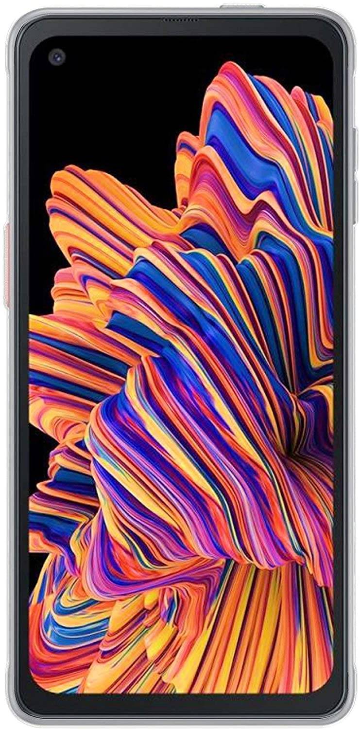 Silikon Hülle Basic für Samsung Galaxy Xcover Pro ( G715F ) Case TPU Soft Handy Cover Schutz Transparent