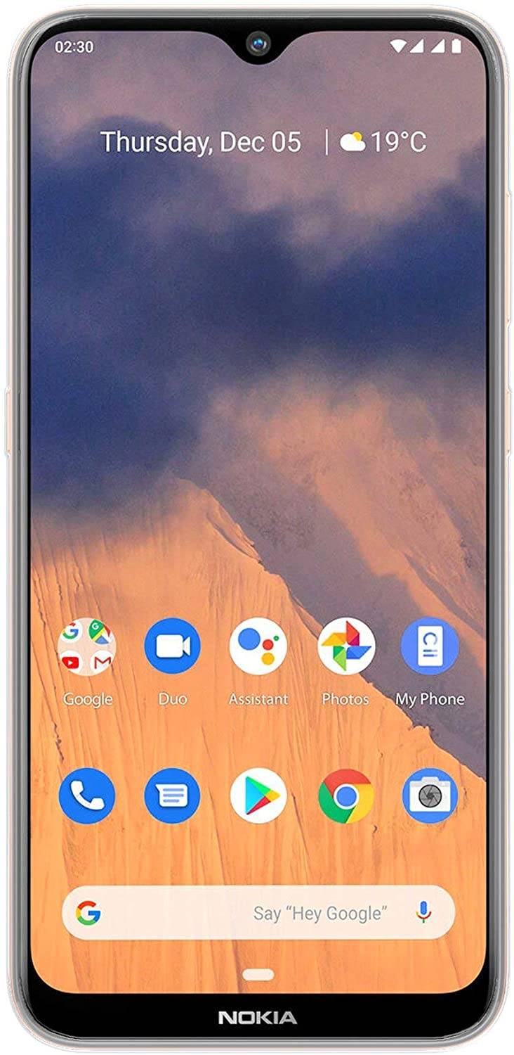cofi1453® Silikon Hülle Basic kompatibel mit NOKIA 2.3 Case TPU Soft Handy Cover Schutz Transparent