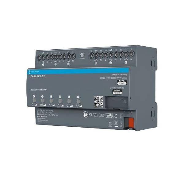 Busch-Jaeger Dimmaktor 6-fach DA/M.6.210.2.11