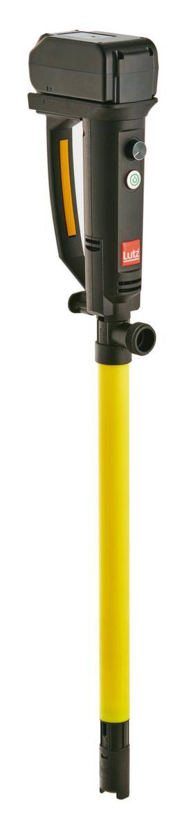 Akku-Kanisterpumpenset,Druckknopf,Förderleistung 65l/min,Tauch T 500mm,Gehäuse PP