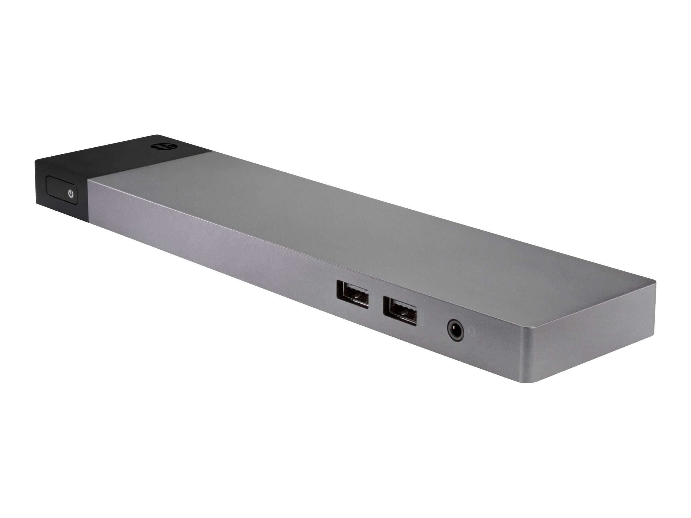 HP Elite 90W Thunderbolt 3 Dock - Docking Station - Thunderbolt 3 - VGA, Mini DP - 10Mb LAN - 90 Watt
