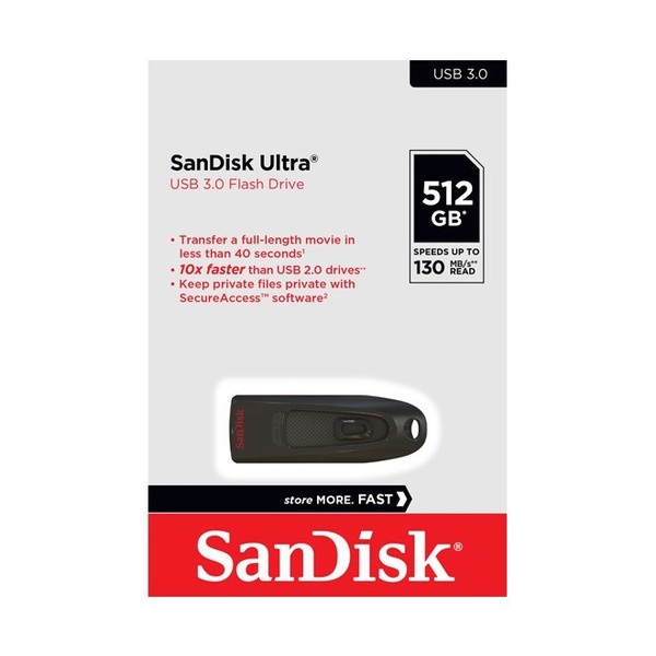 Sandisk USB 3.0 Stick 512GB Ultra SDCZ48-512G-G46