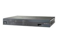 Cisco 887VA - Schnelles Ethernet - DSL-WAN - SchwarzVDSL2/ADSL2+ over POTS WAN -