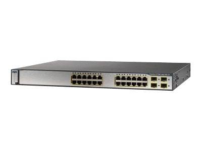 Cisco Catalyst 3750G-24PS-S - Switch - L3 - managed - 24 x 10/100/1000 (PoE)
