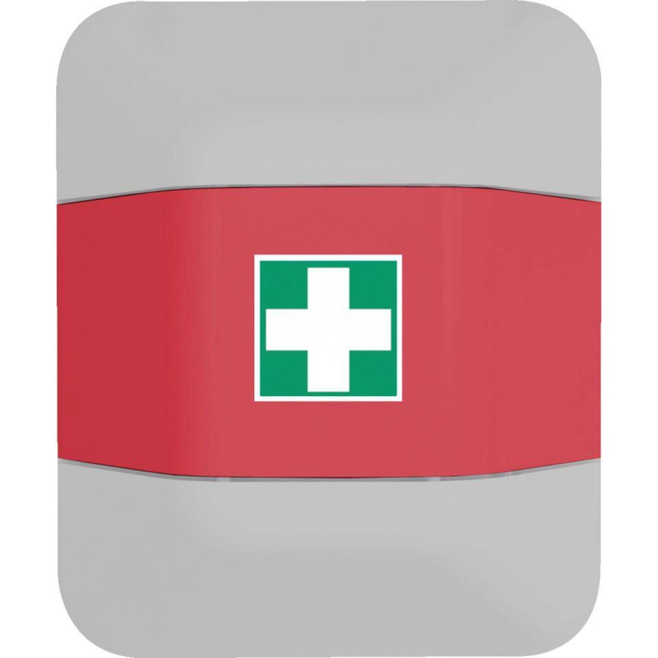Aufsatz Verbandkasten für Aufbewahrungsschrank, rot, 433x225x200mm