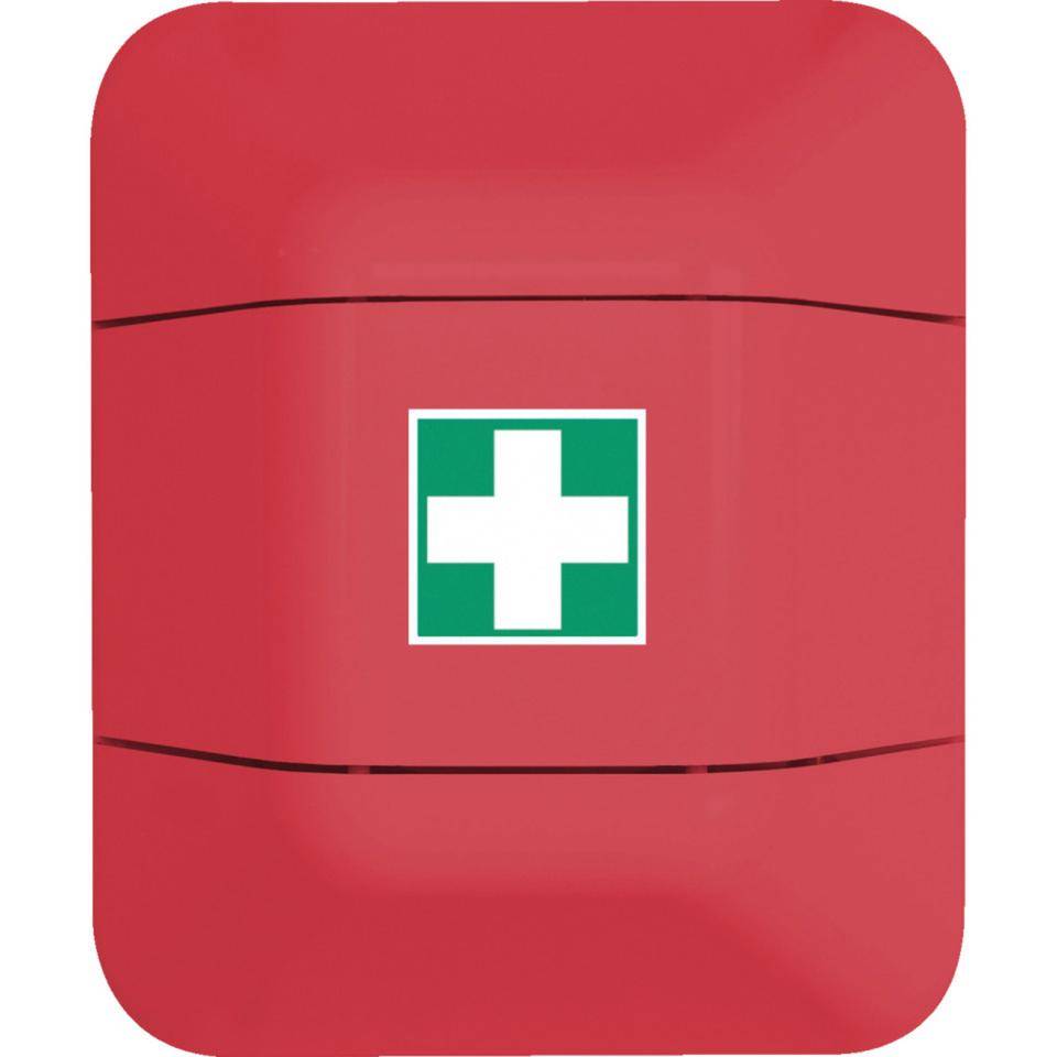 Aufbewahrungsschrank für Verbandkasten, rot, 5,1kg, 527x433x225mm