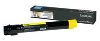 Lexmark Hohe Ergiebigkeit - Gelb - Original - Tonerpatrone - für Lexmark XS950de