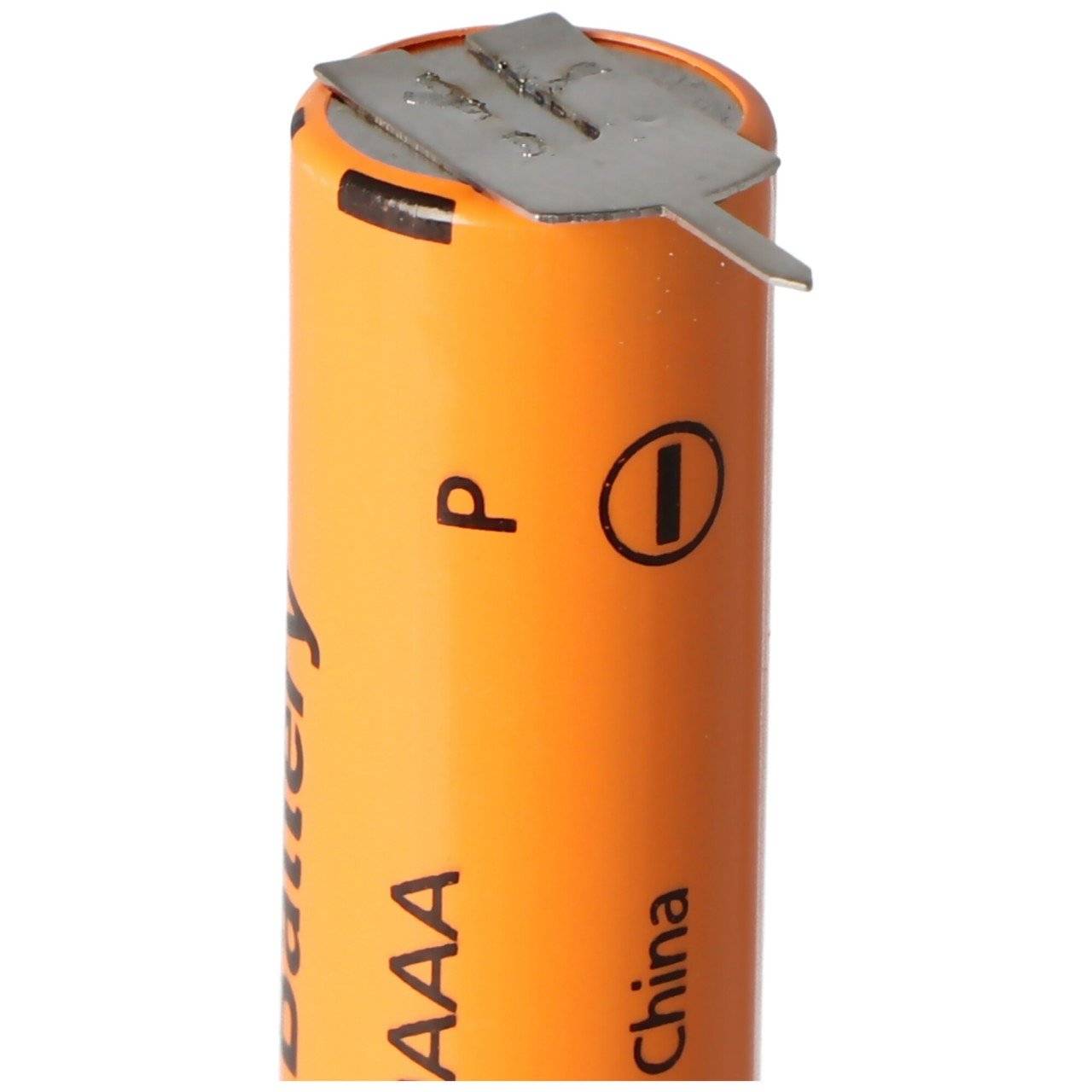 Panasonic HHR-70AAAE4 NiMH Akku 1,2V 700mAh AAA mit 1er Print auf Plus und Minuskontakt