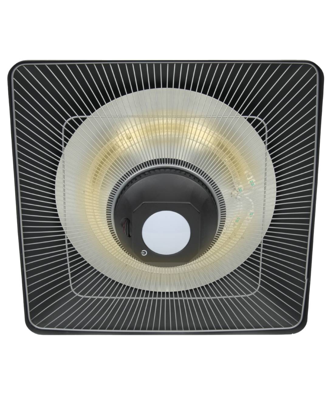 WDH Decken-Heizstrahler WDH-200LS - 2.000 W - Innen & Außen - mit integrierter LED-Lampe