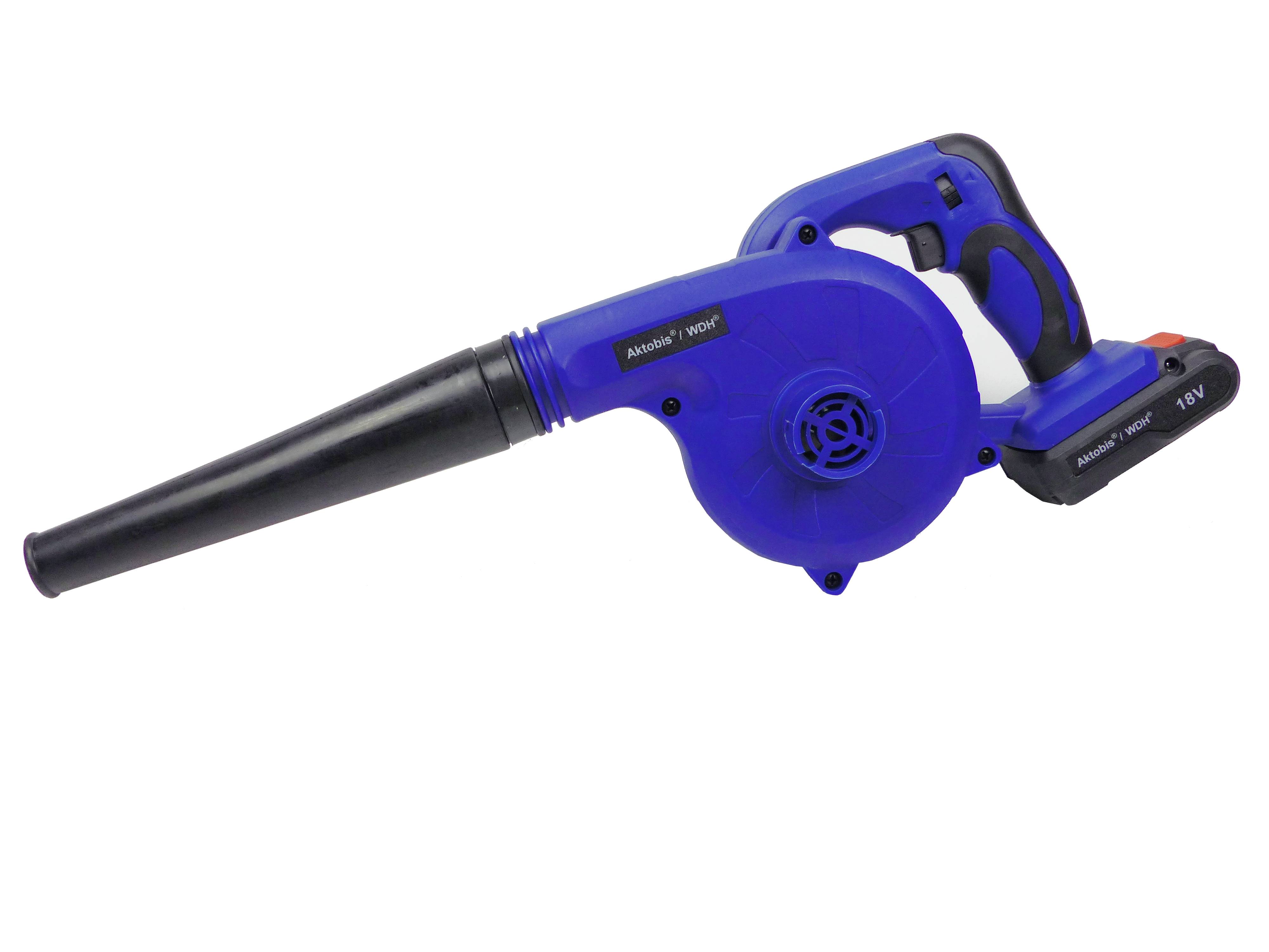 WDH Akku Handgebläse WDH-6601 – Für das Wegblasen oder Aufsaugen von Staub und Schmutz