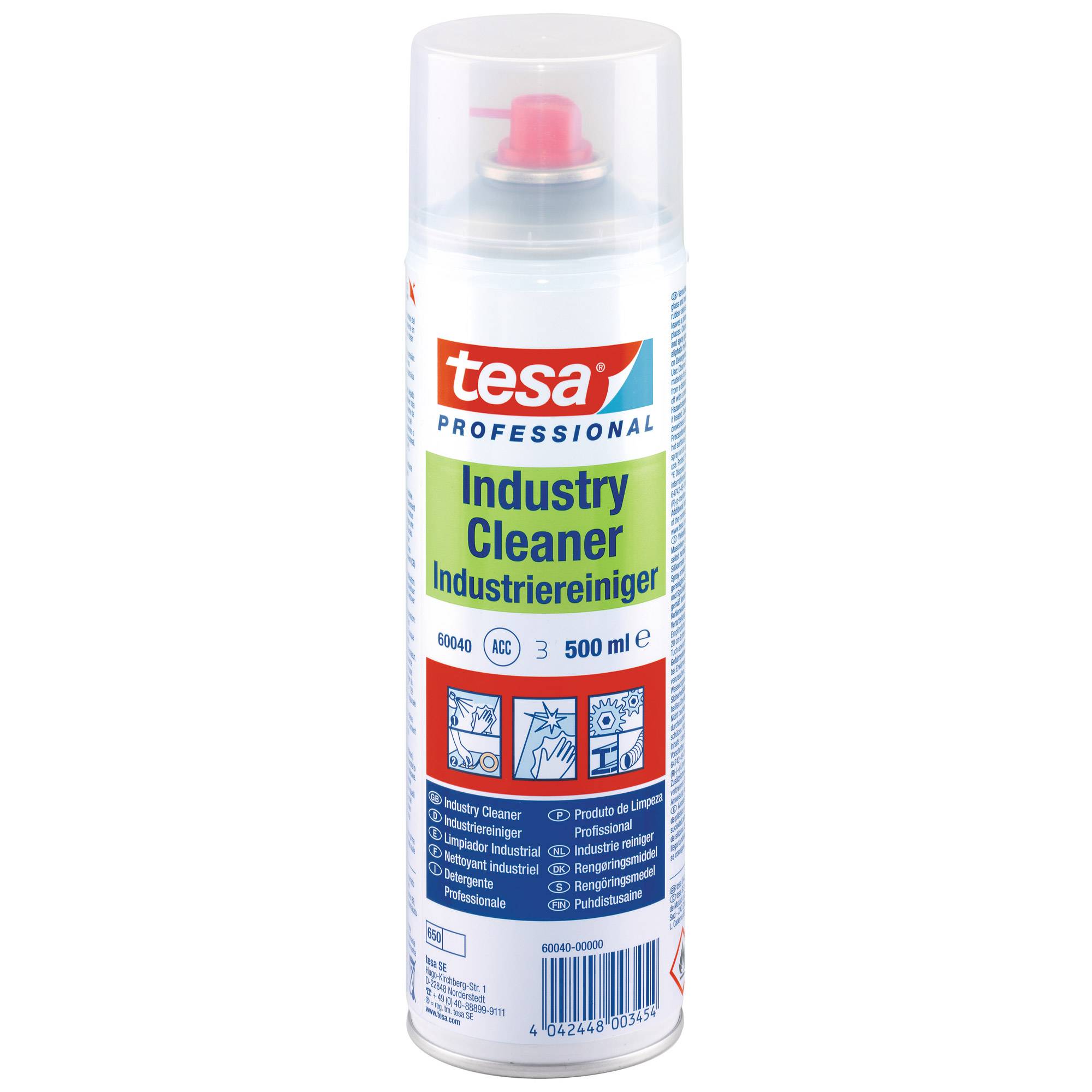 TESA 60040, Reinigung, Flüssigkeit, Spray, 500 ml