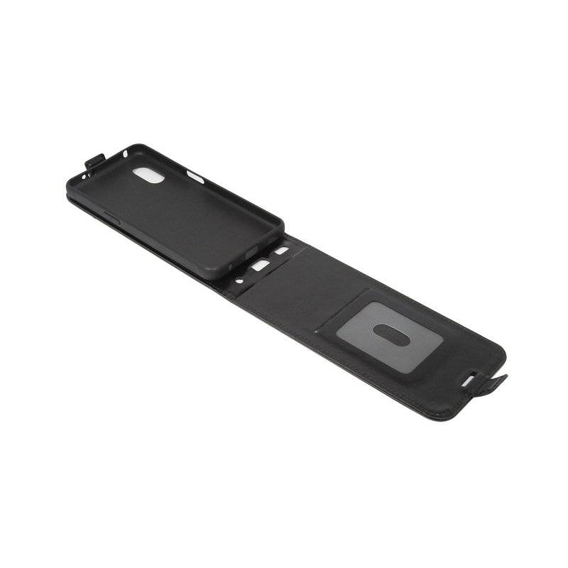 Flip Case für Samsung Galaxy Xcover Pro (G715F) Handy Tasche vertikal aufklappbar Schutzhülle Klapp Hülle Schwarz