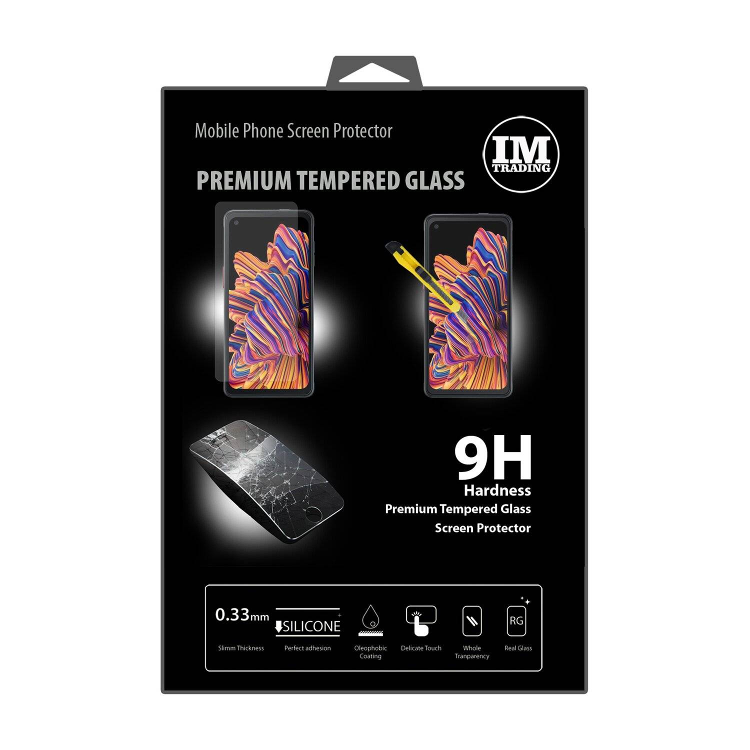 Schutzglas 9H für Samsung Galaxy Xcover Pro (G715F) Displayschutzfolie Schutzfolie Passgenau Glas