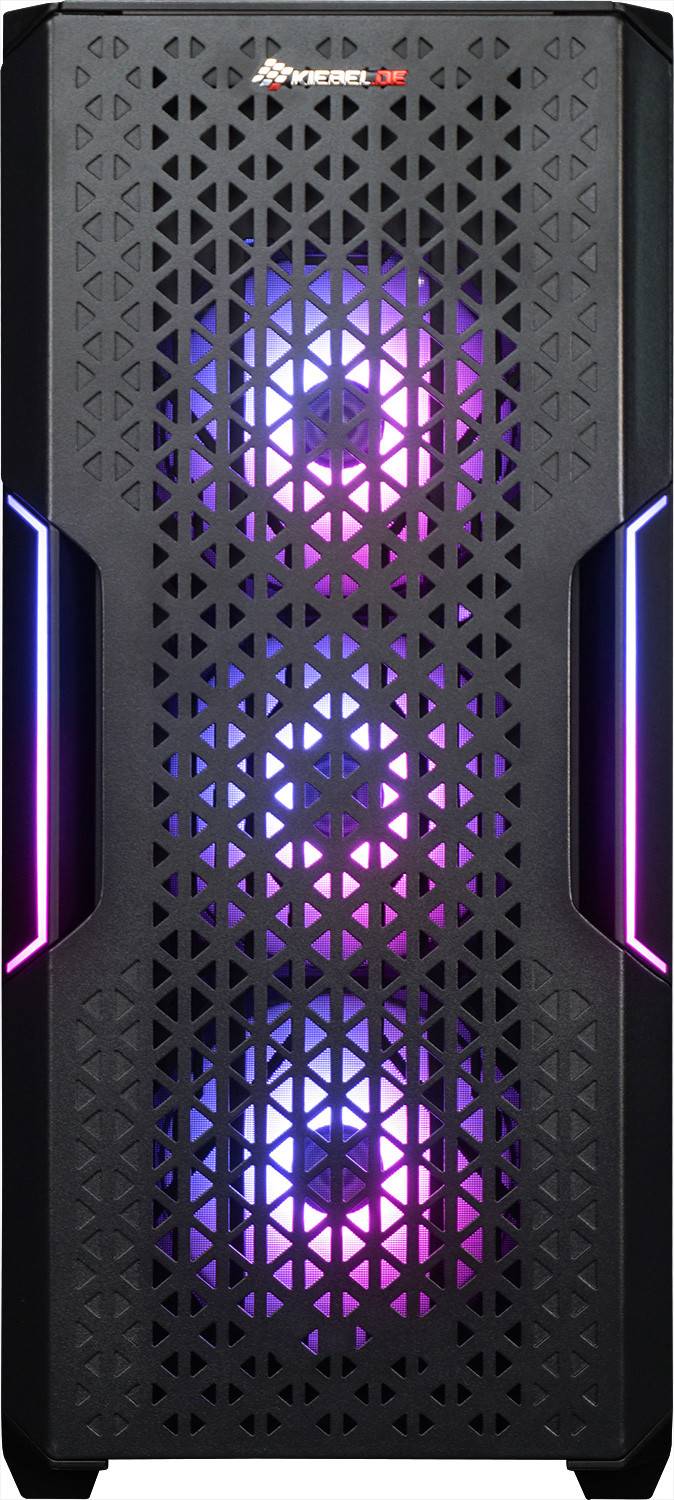 Kiebel PC Set mit 27 Zoll TFT Total V AMD Ryzen 9 5950X, 32GB DDR4, RTX 5060 8 GB, 1TB SSD, 2TB HDD, WLAN, Windows 11