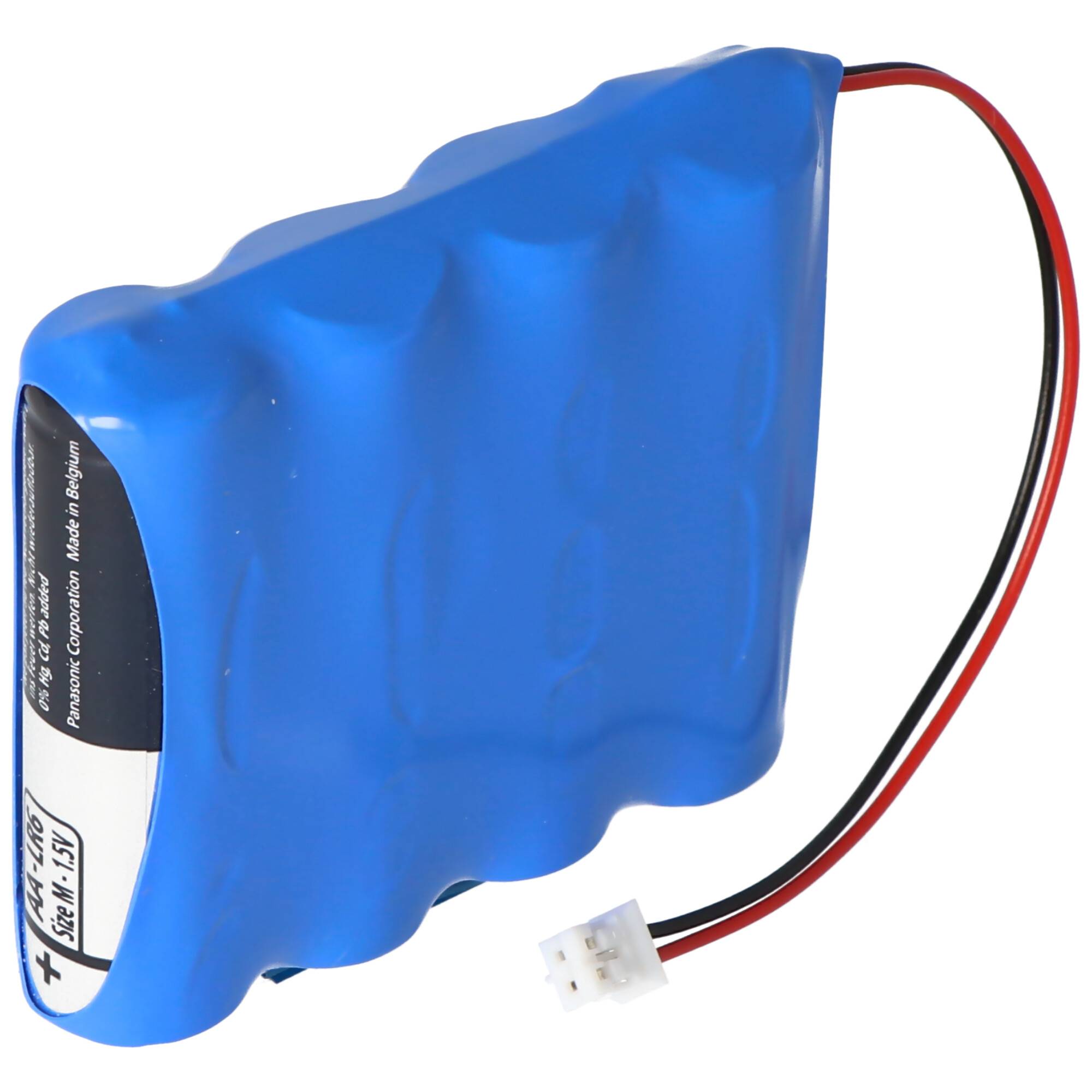 6VQ-02, 09.30 Batteriepack AA für Messerschmitt 6VQ-02, 09.30 6 Volt, 4x AA Panasonic Batterien, 10cm Kabel inkl. PHR 2