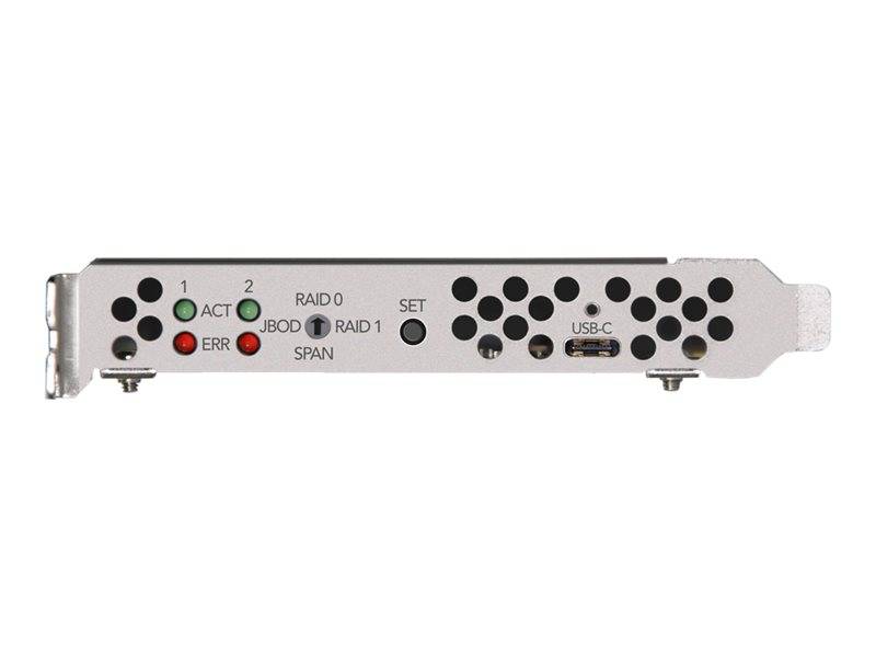 Sonnet Fusion - Speichercontroller (RAID) - 2 Sender/Kanal