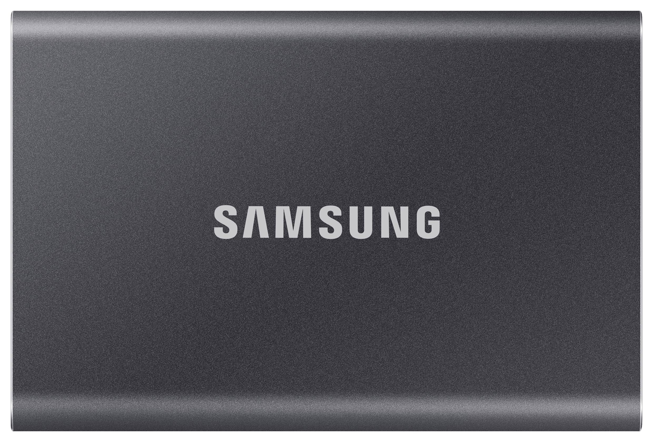 Samsung Portable T7 1TB Externe SSD USB-A (USB 3.2 Gen 2) Grau PC/Mac MU-PC1T0T/WW