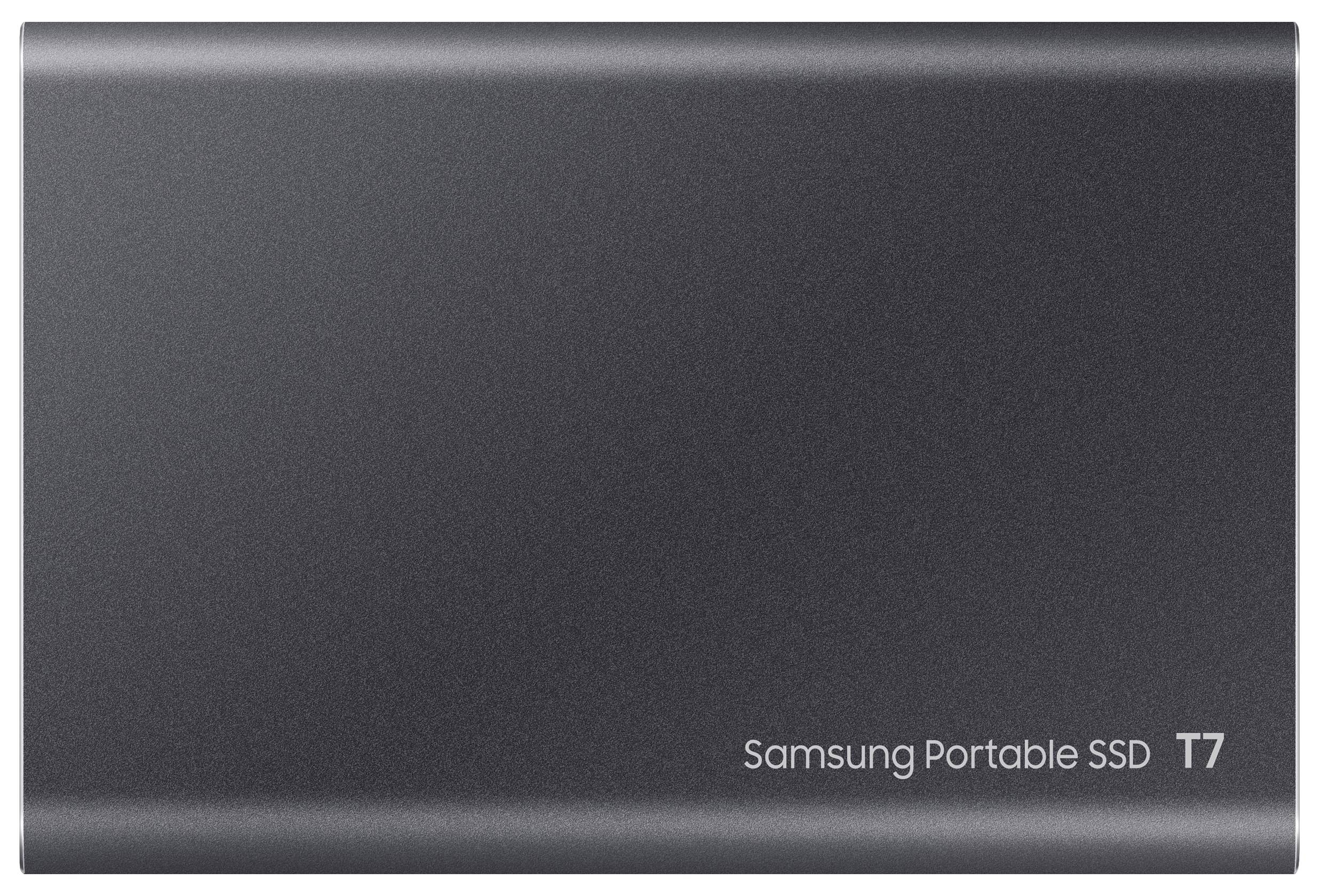 Samsung Portable T7 1TB Externe SSD USB-A (USB 3.2 Gen 2) Grau PC/Mac MU-PC1T0T/WW