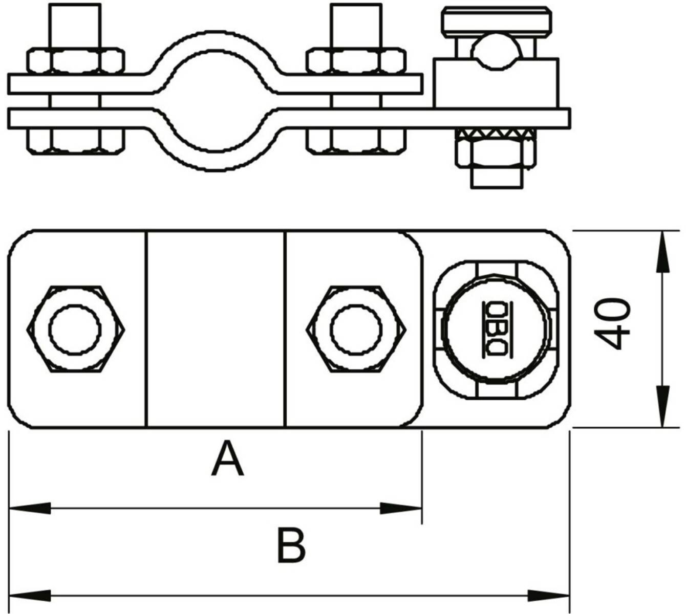 OBO Bettermann Anschlusschelle 2710 25