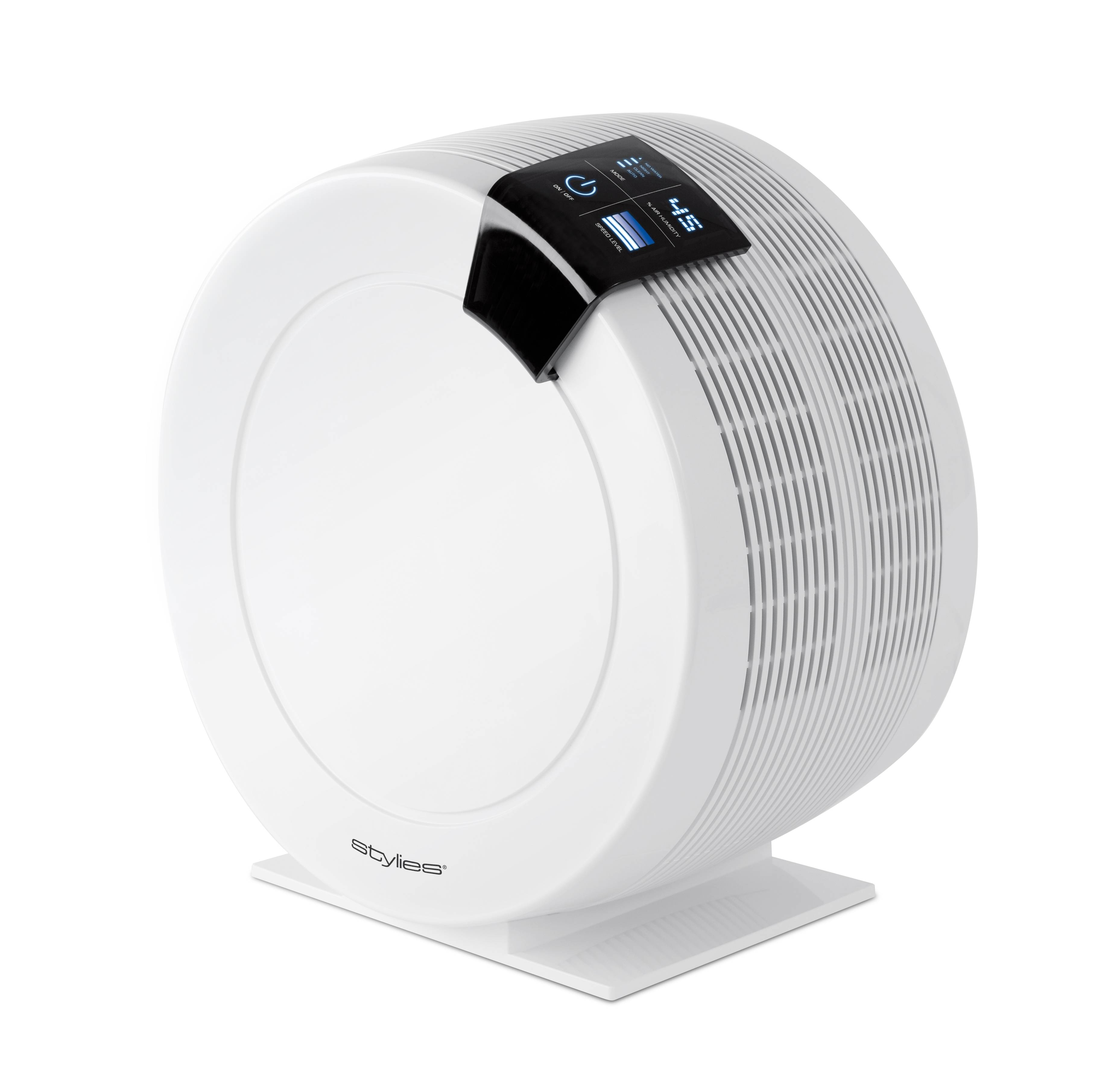 Stylies Luftwäscher Aquarius, weiß - für ca. 35m² - max. Befeuchtungsleistung 0,3 Ltr./h