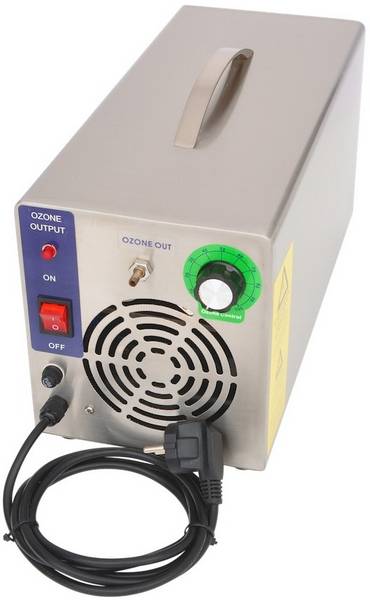 WDH Wasser Ozongenerator WDH-WP15 - mit 1.500 mg/h (1,5 g/h) Ozonleistung und Venturidüse !