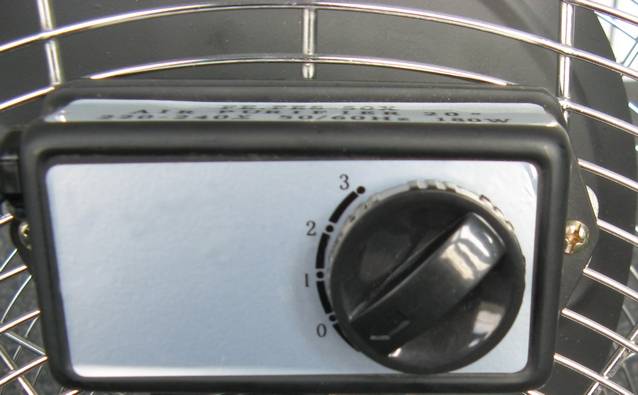 WDH Bodenventilator WDH-FE50X - 120 W (0,6 A) - (Ø x H) 50 x 61 cm - Silber