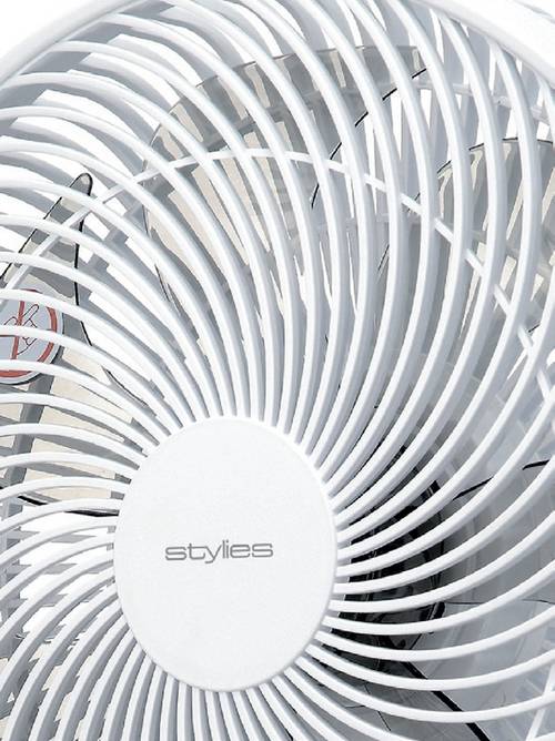 Stylies Standventilator Tukan - 25 W - (Ø x H) 35 x 68/93,5 cm - Höhenverstellbar, Fernbedienung, Oszillierend