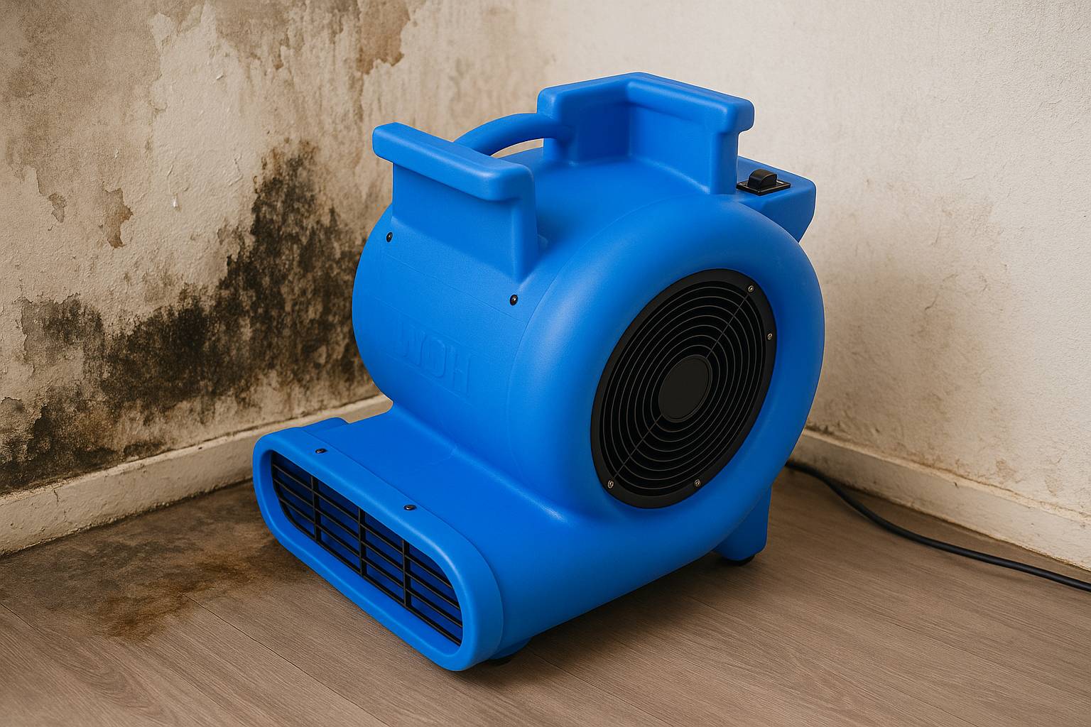 WDH Turbolüfter WDH-AB10 - Profiventilator, Industrielüfter, Hochleistungsventilator - 4.500 m³/h Luftumwälzung