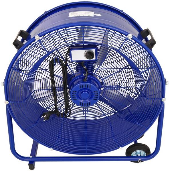 WDH Trommelgebläse WDH-TG60L - 260 W (1,2 A) - (Ø x H) 63 x 76,5 cm - Metall - 5.900 m³/h Luftumwälzung