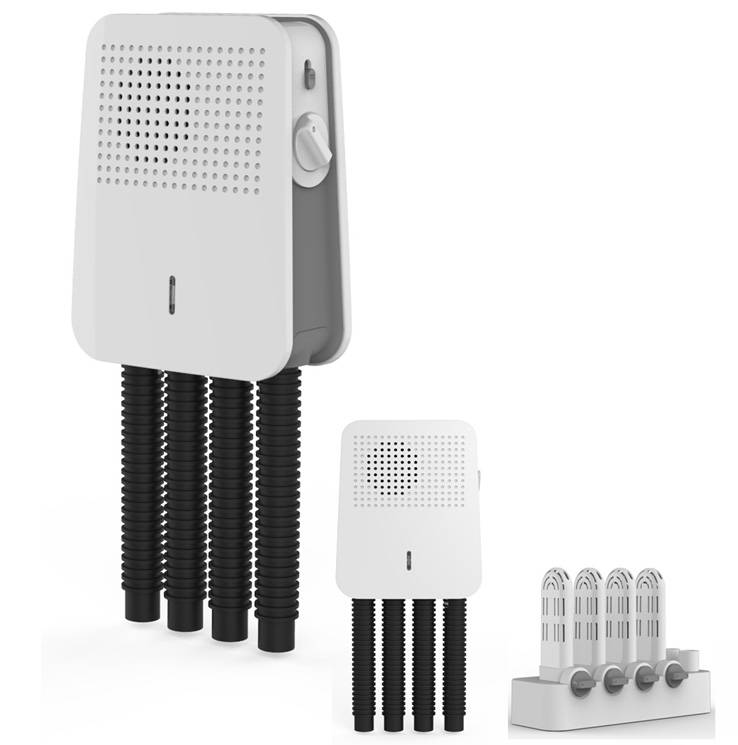 WDH Schuhtrockner WDH-ST4 - 265 W - mit Ozonfunktion - entfernt Gerüche & Bakterien