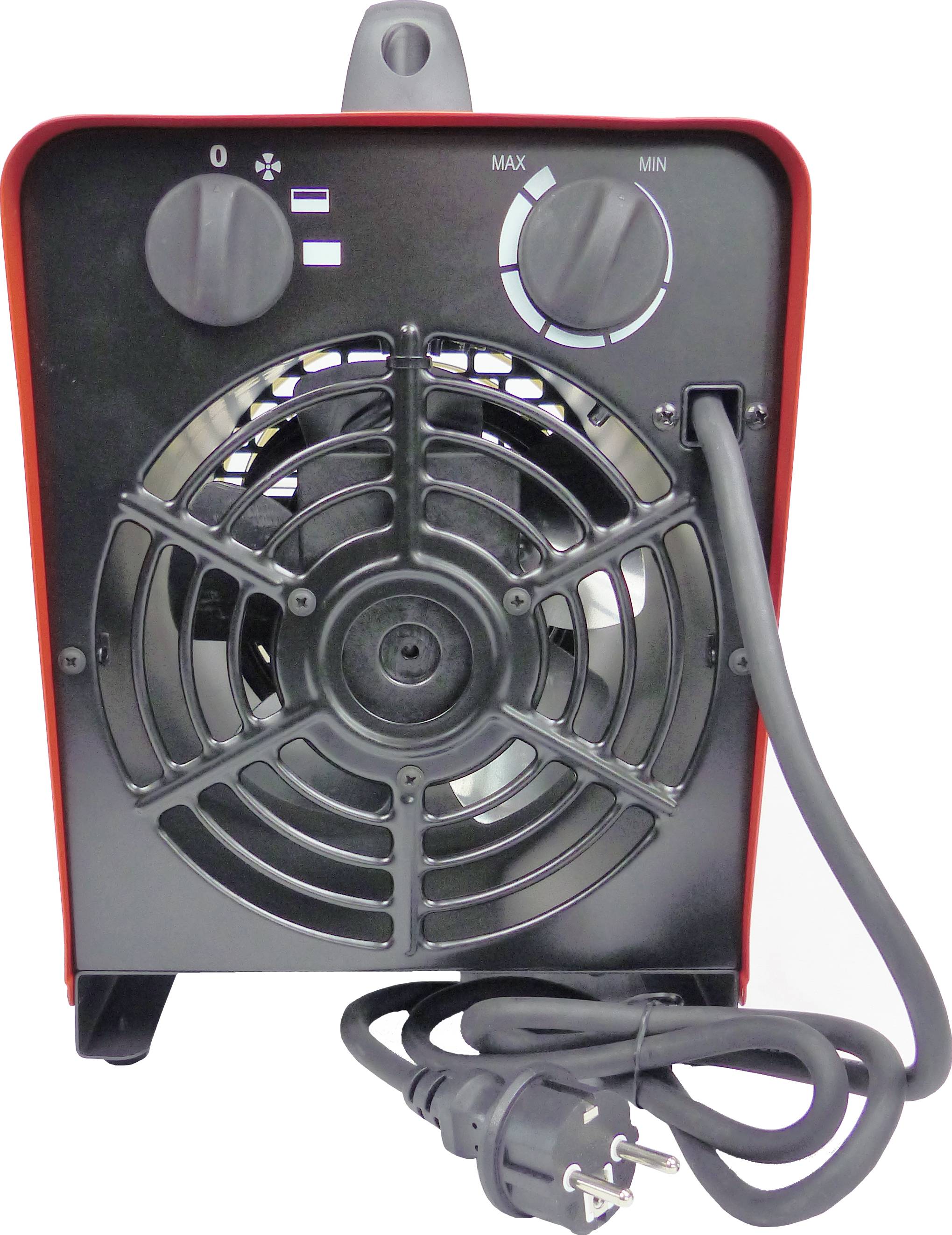 WDH Heizgebläse WDH-BGP031S (3kW) - Ø 20cm Luftschlauchanschluss - 25m² - H 33,5 x B 27,5 x T 33 cm