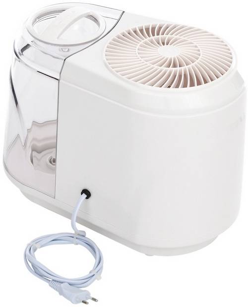 WDH Luftbefeuchter WDH-SA6501 - 25m² - Natürliche Verdunstung über spezielles Membran 15W - leise - Baby, - Kinderzimmer