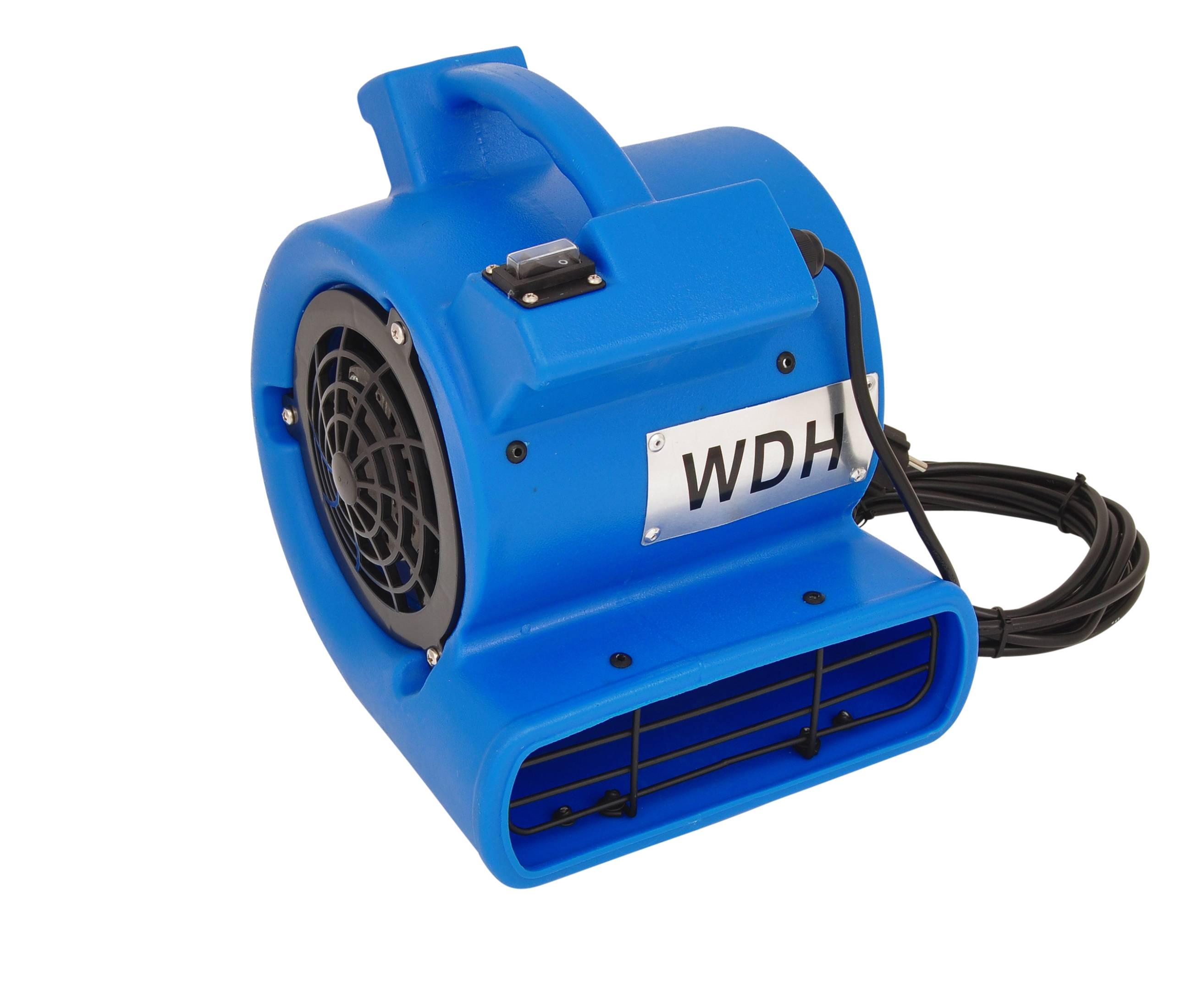 WDH Mini Turbolüfter WDH-C20 - Gebläse, Lüfter, Förderventilator - 420 m³/h Luftumwälzung